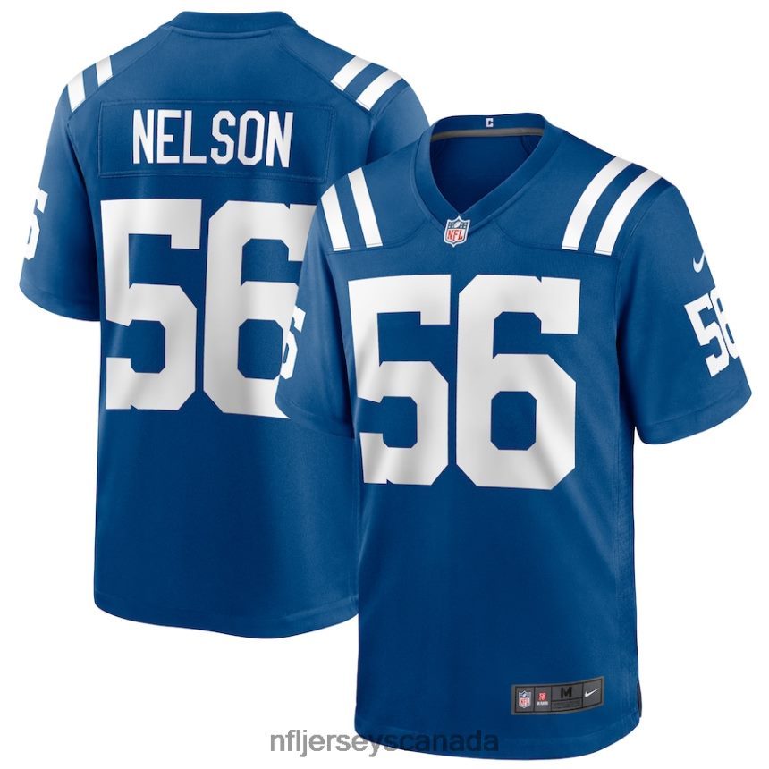 Men Indianapolis Colts Quenton Nelson Nike Royal Player Game Jersey Clothing NFL TBXFR62338