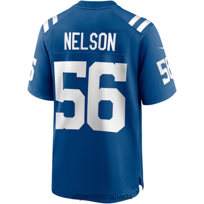 Men Indianapolis Colts Quenton Nelson Nike Royal Player Game Jersey Clothing NFL TBXFR62338
