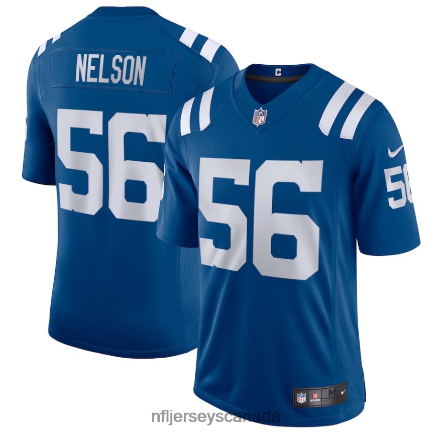 Men Indianapolis Colts Quenton Nelson Nike Royal Vapor Limited Jersey Clothing NFL TBXFR64840