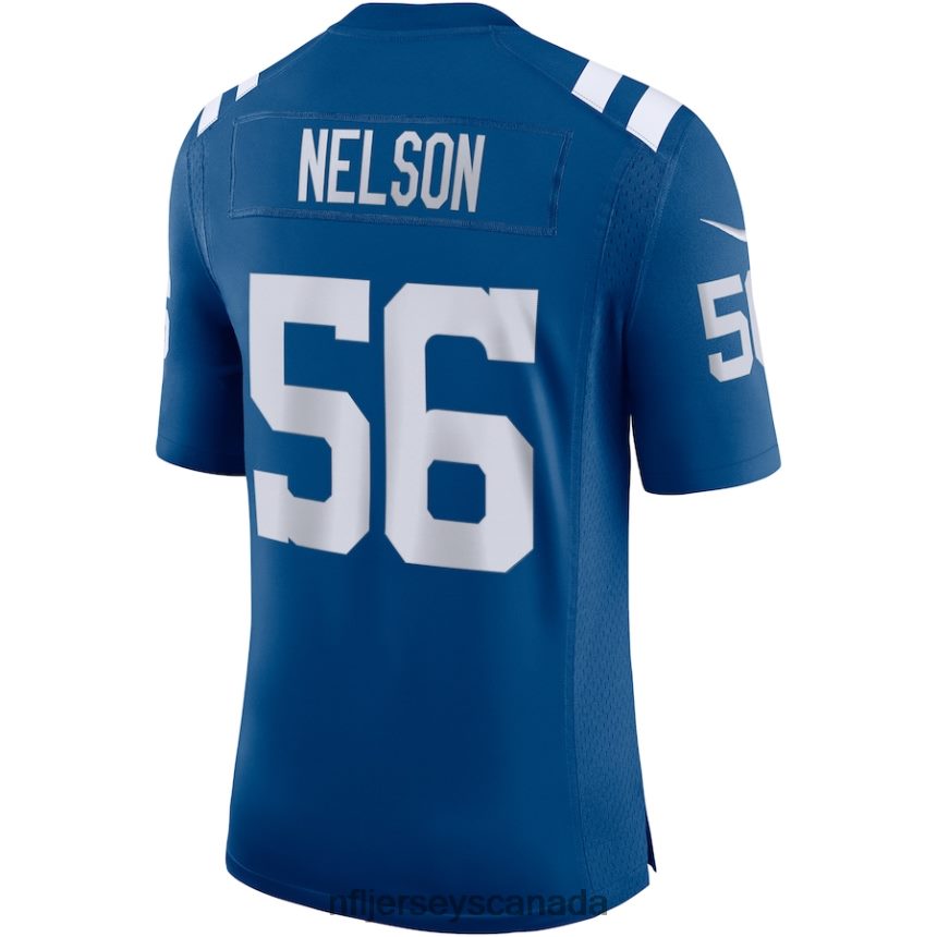 Men Indianapolis Colts Quenton Nelson Nike Royal Vapor Limited Jersey Clothing NFL TBXFR64840