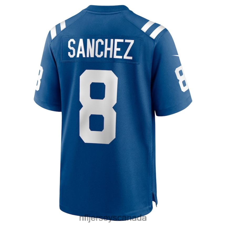 Men Indianapolis Colts Rigoberto Sanchez Nike Royal Game Jersey Clothing NFL TBXFR66877