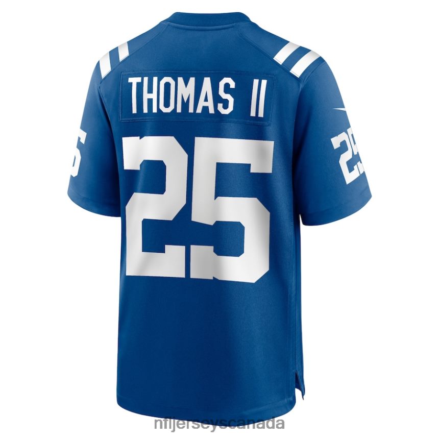 Men Indianapolis Colts Rodney Thomas II Nike Royal Game Player Jersey Clothing NFL TBXFR63112