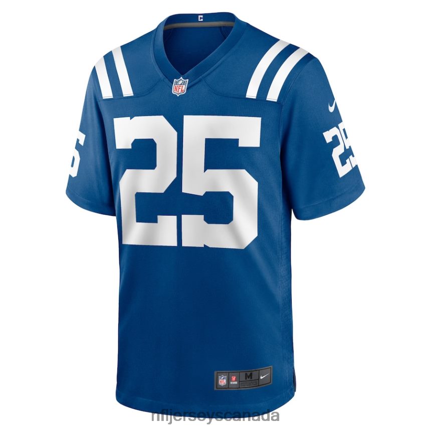Men Indianapolis Colts Rodney Thomas Nike Royal Player Game Jersey Clothing NFL TBXFR64311