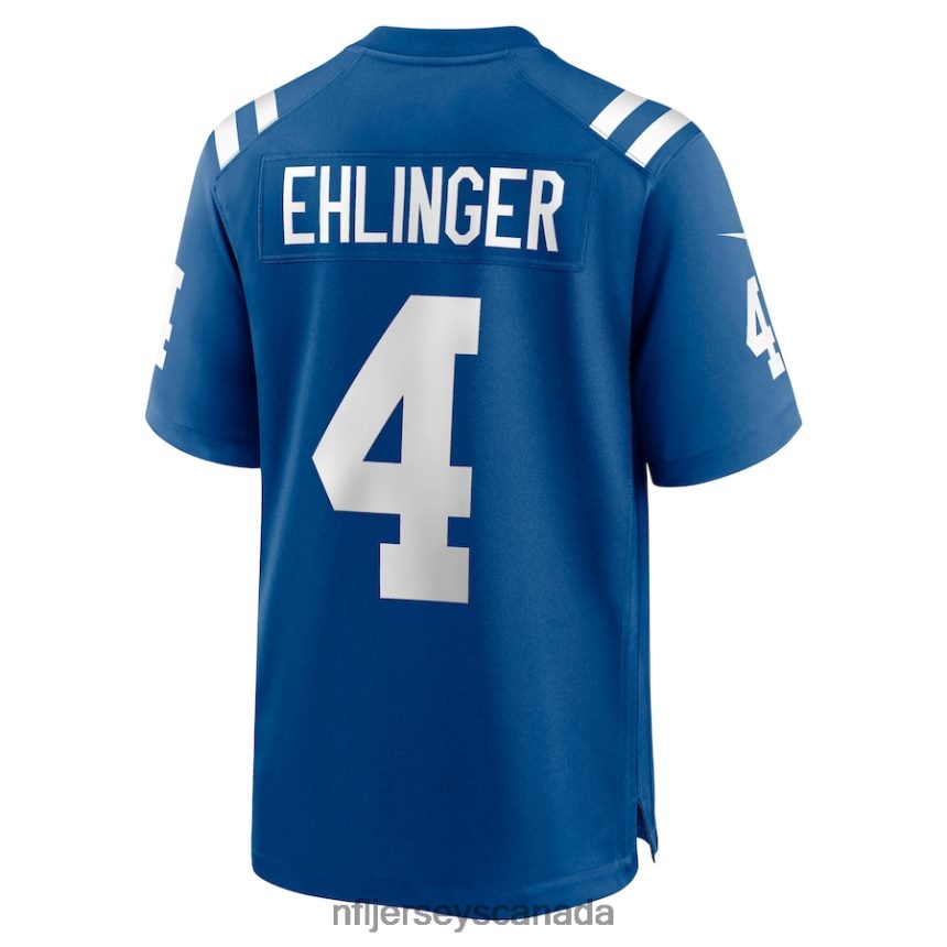 Men Indianapolis Colts Sam Ehlinger Nike Royal Game Jersey Clothing NFL TBXFR63843