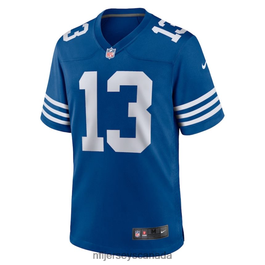 Men Indianapolis Colts TY Hilton Nike Royal Alternate Game Jersey Clothing NFL TBXFR63612