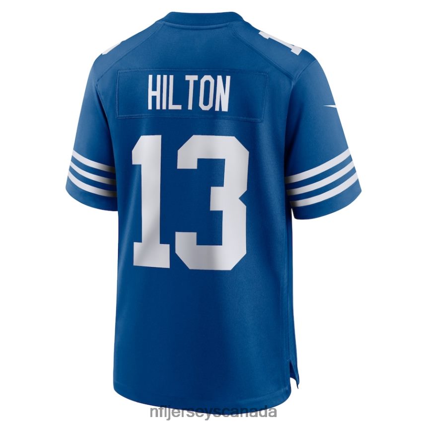 Men Indianapolis Colts TY Hilton Nike Royal Alternate Game Jersey Clothing NFL TBXFR63612