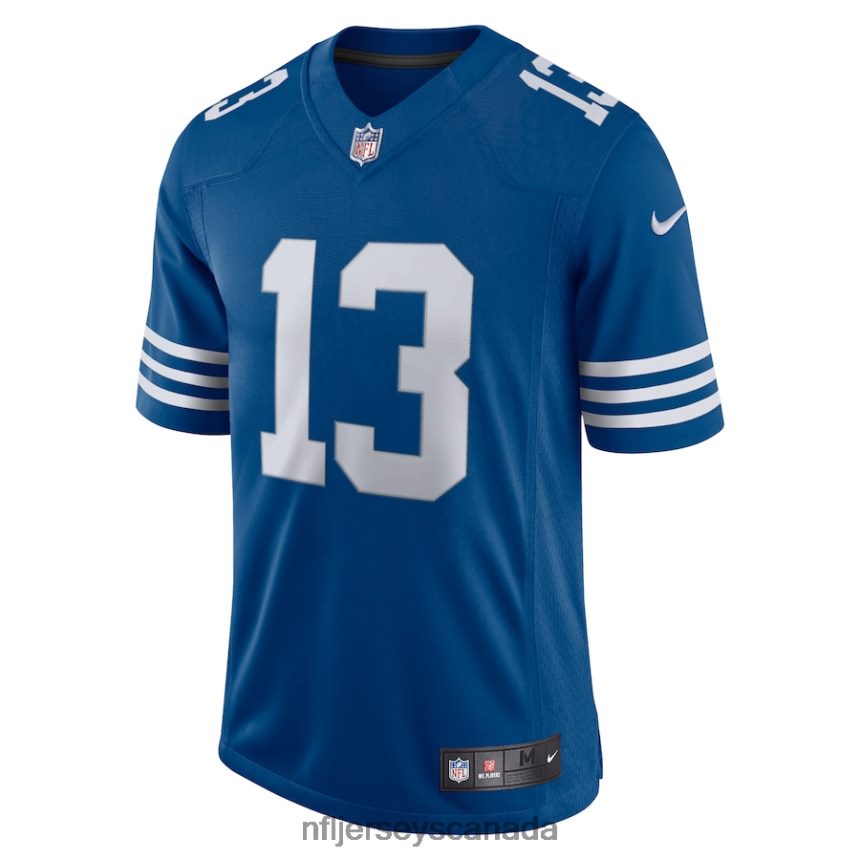 Men Indianapolis Colts TY Hilton Nike Royal Alternate Vapor Limited Jersey Clothing NFL TBXFR64829