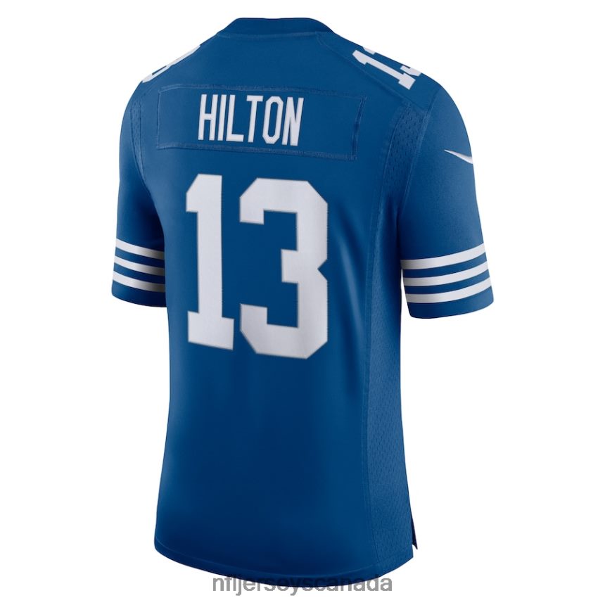 Men Indianapolis Colts TY Hilton Nike Royal Alternate Vapor Limited Jersey Clothing NFL TBXFR64829