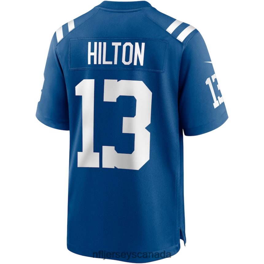 Men Indianapolis Colts TY Hilton Nike Royal Game Player Jersey Clothing NFL TBXFR64957
