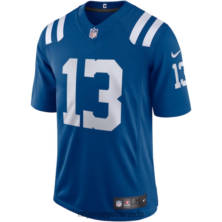Men Indianapolis Colts TY Hilton Nike Royal Vapor Limited Jersey Clothing NFL TBXFR65354