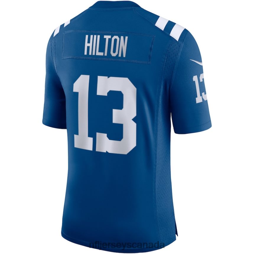Men Indianapolis Colts TY Hilton Nike Royal Vapor Limited Jersey Clothing NFL TBXFR65354