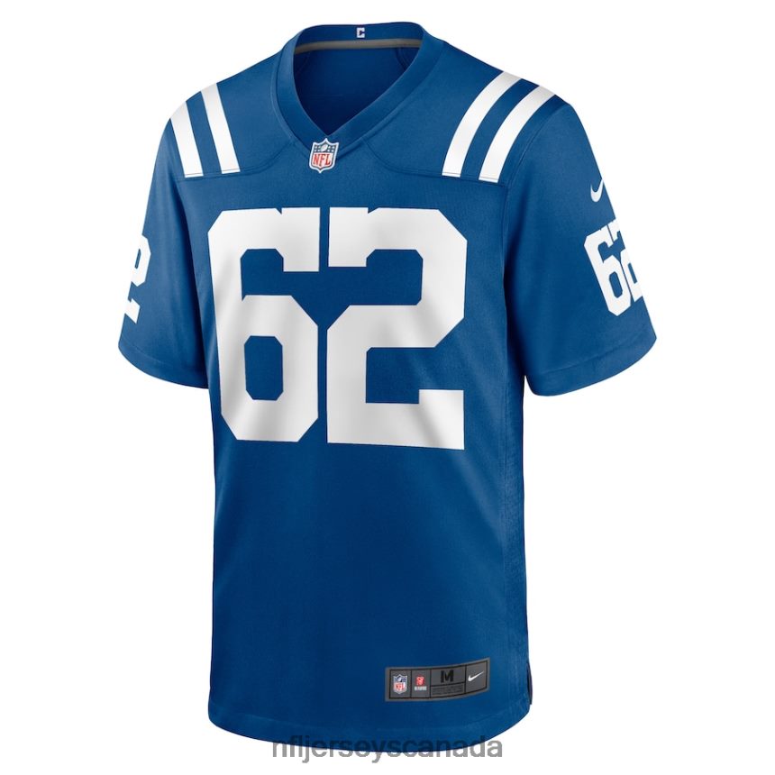 Men Indianapolis Colts Wesley French Nike Royal Game Player Jersey Clothing NFL TBXFR66285