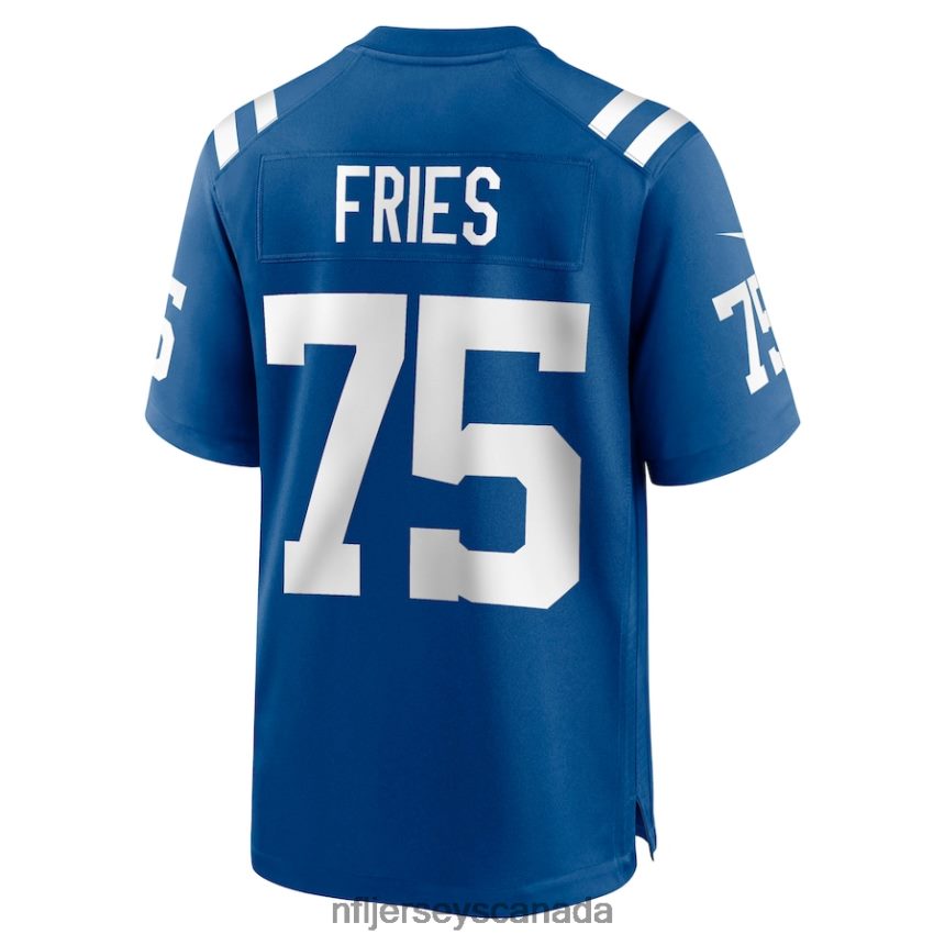 Men Indianapolis Colts Will Fries Nike Royal Game Jersey Clothing NFL TBXFR64901