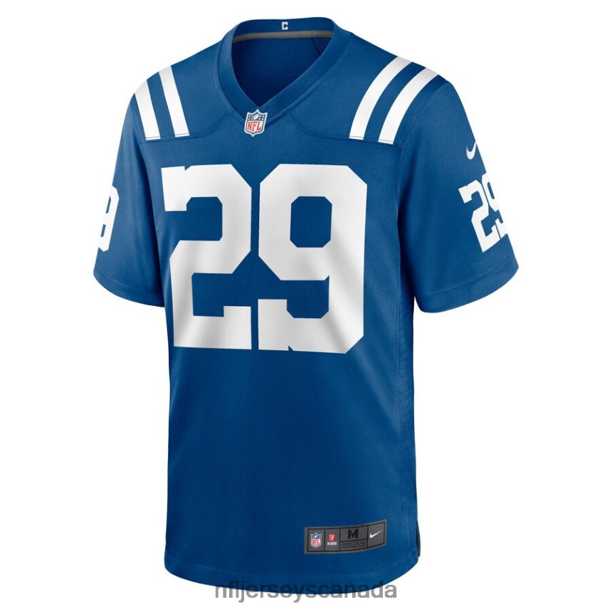 Men Indianapolis Colts Will Redmond Nike Royal Game Player Jersey Clothing NFL TBXFR65921