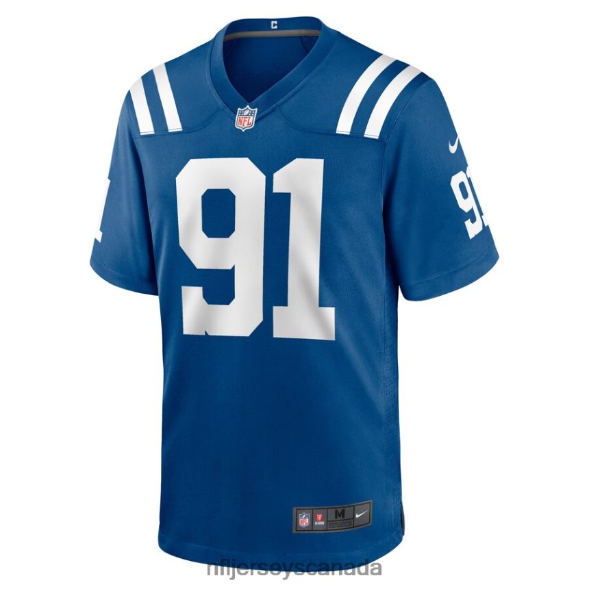 Men Indianapolis Colts Yannick Ngakoue Nike Royal Player Game Jersey Clothing NFL TBXFR66574