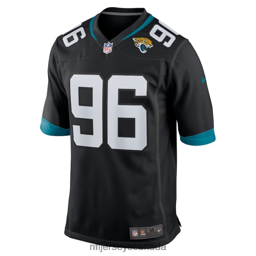 Men Jacksonville Jaguars Adam Gotsis Nike Black Game Jersey Clothing NFL TBXFR65739