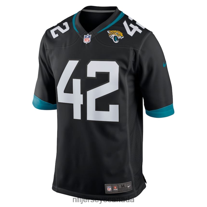 Men Jacksonville Jaguars Andrew Wingard Nike Black Game Jersey Clothing NFL TBXFR62142