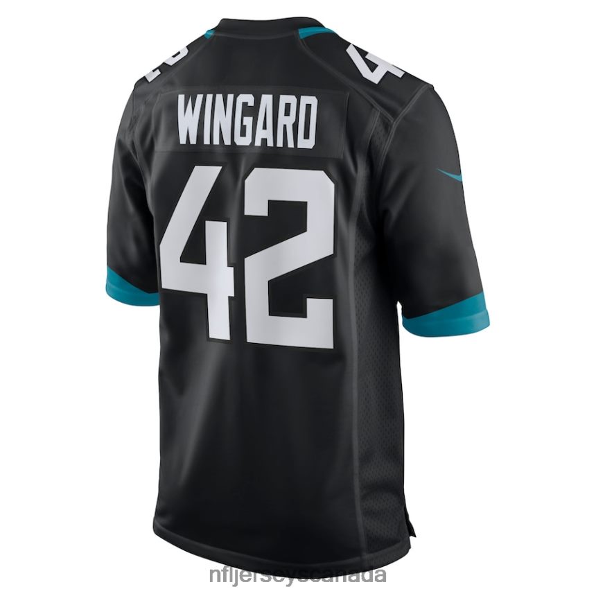 Men Jacksonville Jaguars Andrew Wingard Nike Black Game Jersey Clothing NFL TBXFR62142
