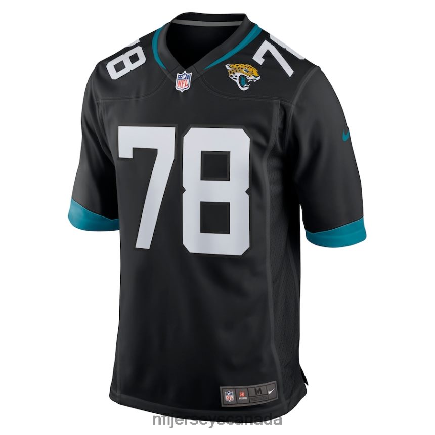 Men Jacksonville Jaguars Ben Bartch Nike Black Game Jersey Clothing NFL TBXFR66034
