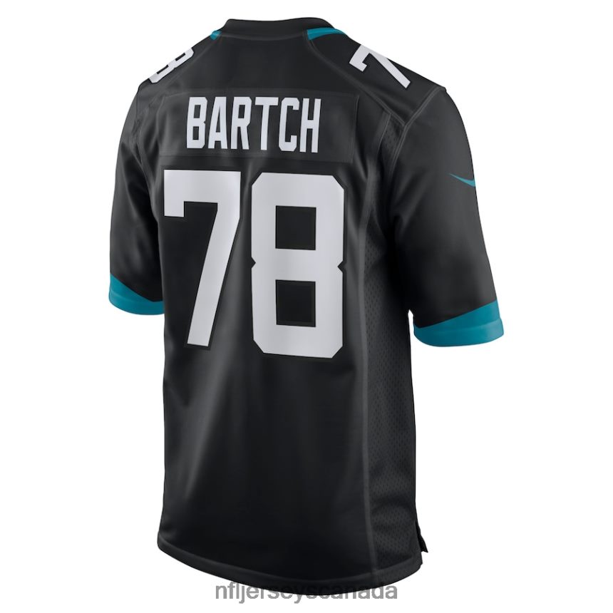 Men Jacksonville Jaguars Ben Bartch Nike Black Game Jersey Clothing NFL TBXFR66034
