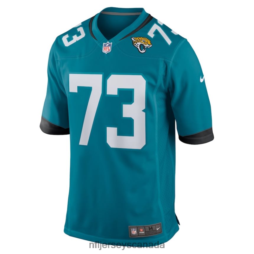 Men Jacksonville Jaguars Blake Hance Nike Teal Home Game Player Jersey Clothing NFL TBXFR64933