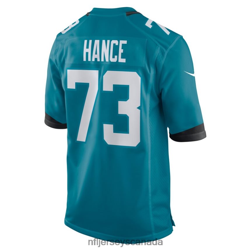 Men Jacksonville Jaguars Blake Hance Nike Teal Home Game Player Jersey Clothing NFL TBXFR64933
