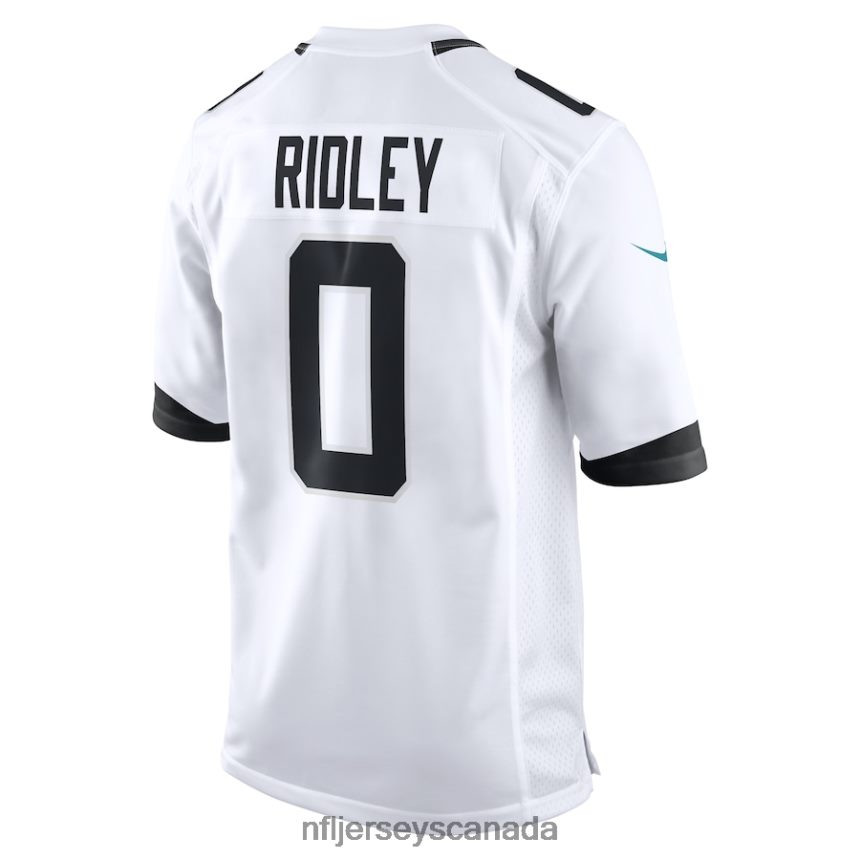 Men Jacksonville Jaguars Calvin Ridley Nike White Game Jersey Clothing NFL TBXFR6499