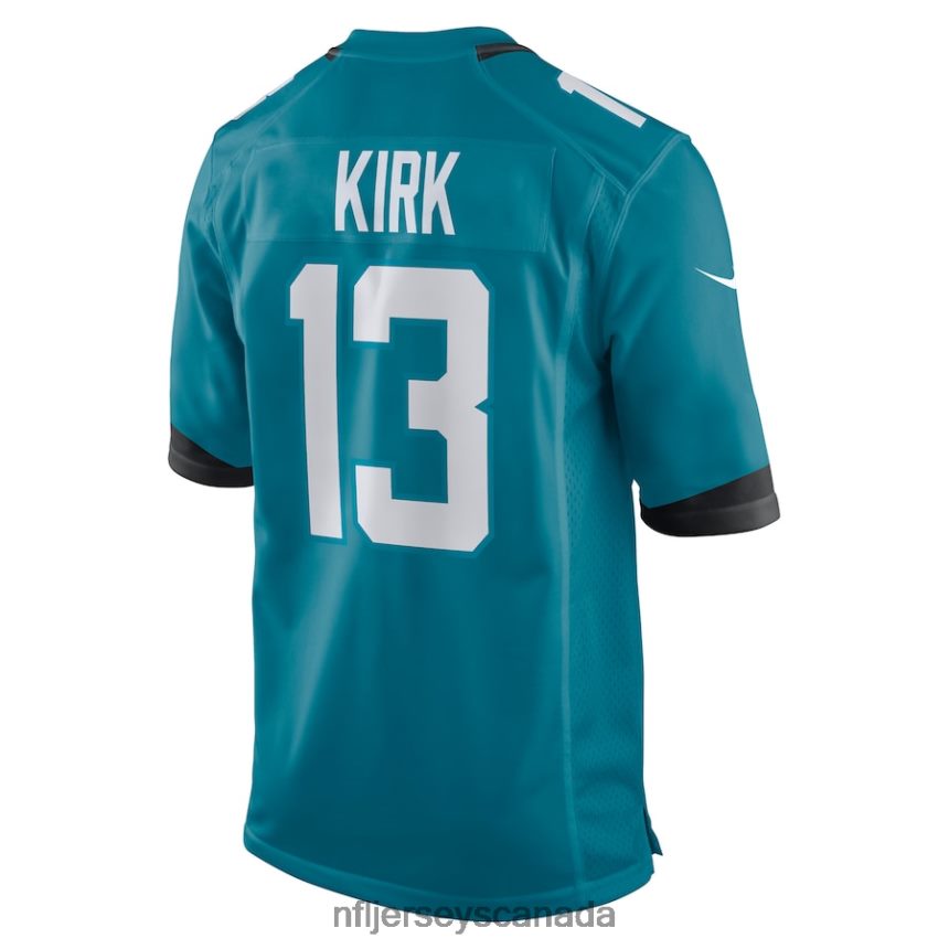 Men Jacksonville Jaguars Christian Kirk Nike Teal Game Jersey Clothing NFL TBXFR6998