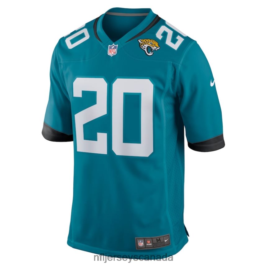Men Jacksonville Jaguars Daniel Thomas Nike Teal Game Jersey Clothing NFL TBXFR63964