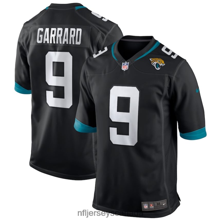 Men Jacksonville Jaguars David Garrard Nike Black Game Retired Player Jersey Clothing NFL TBXFR64908