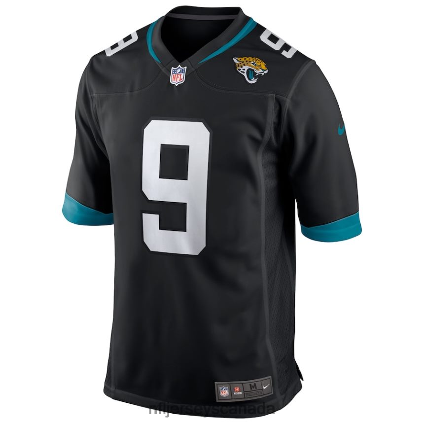 Men Jacksonville Jaguars David Garrard Nike Black Game Retired Player Jersey Clothing NFL TBXFR64908