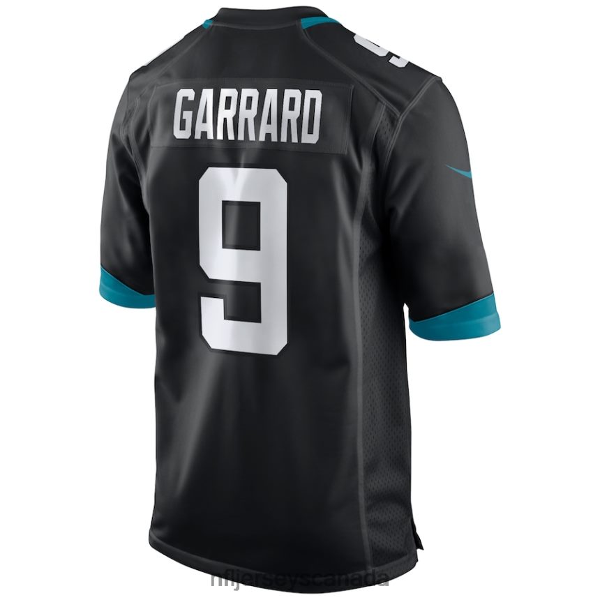 Men Jacksonville Jaguars David Garrard Nike Black Game Retired Player Jersey Clothing NFL TBXFR64908