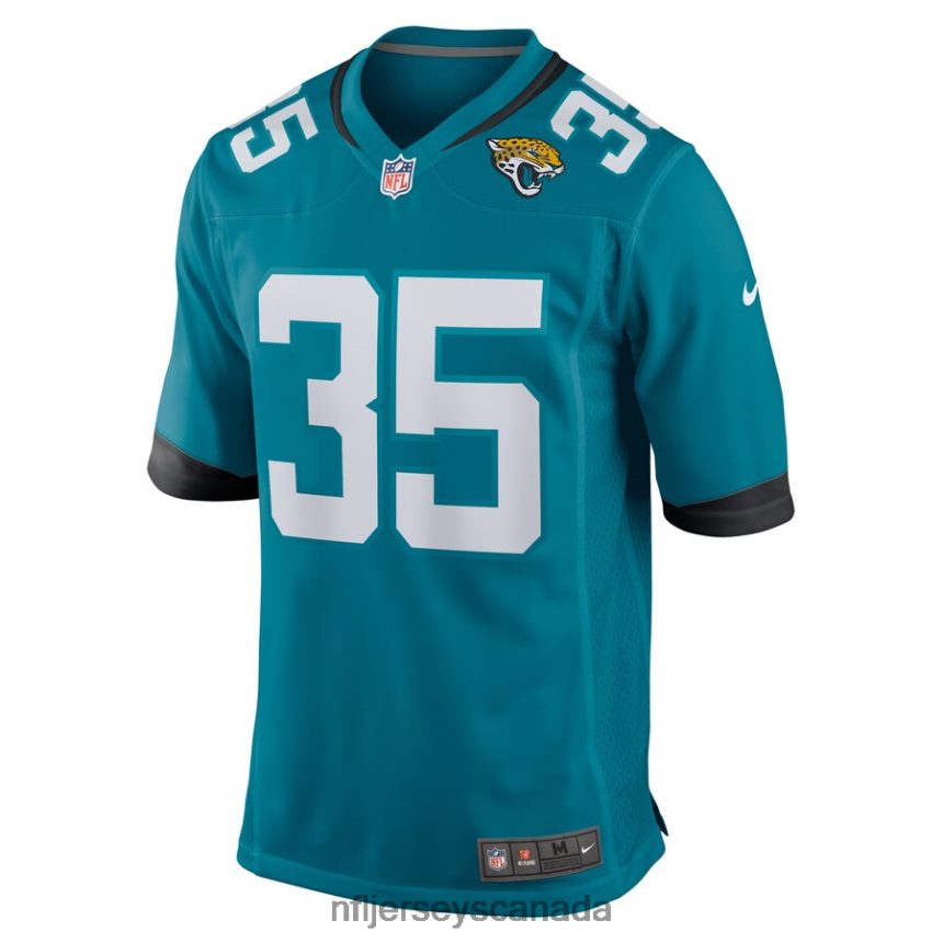 Men Jacksonville Jaguars Deionte Thompson Nike Teal Home Game Player Jersey Clothing NFL TBXFR66892