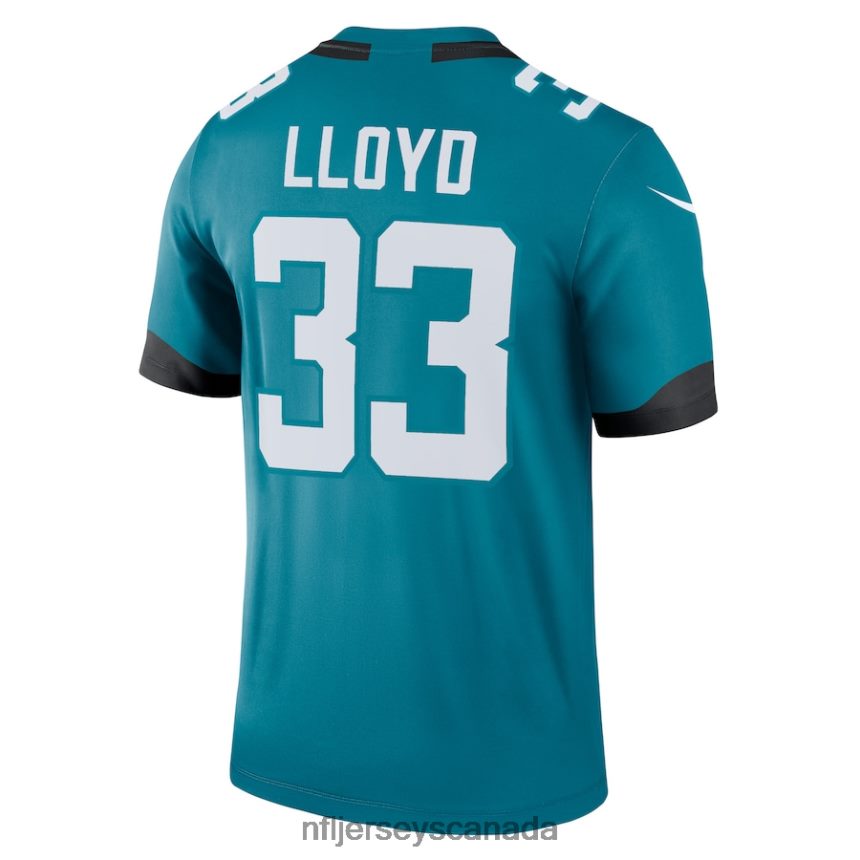 Men Jacksonville Jaguars Devin Lloyd Nike Teal Legend Jersey Clothing NFL TBXFR62754