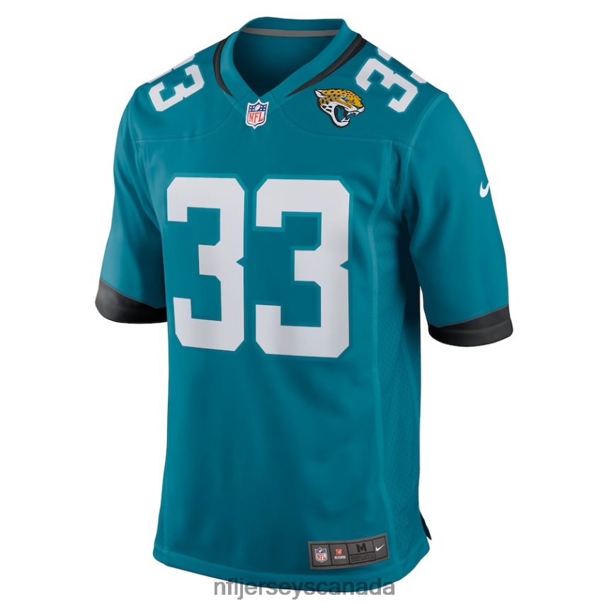 Men Jacksonville Jaguars Devin Lloyd Nike Teal Player Game Jersey Clothing NFL TBXFR62837