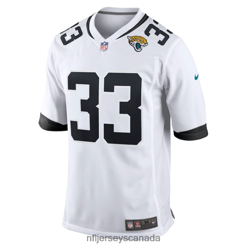 Men Jacksonville Jaguars Devin Lloyd Nike White Away Game Player Jersey Clothing NFL TBXFR66489