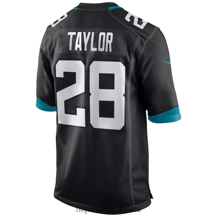 Men Jacksonville Jaguars Fred Taylor Nike Black Game Retired Player Jersey Clothing NFL TBXFR6775