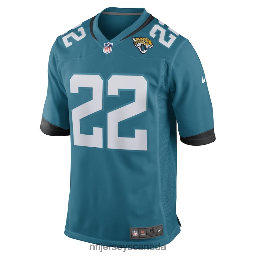 Men Jacksonville Jaguars Jamycal Hasty Nike Teal Game Player Jersey Clothing NFL TBXFR63955