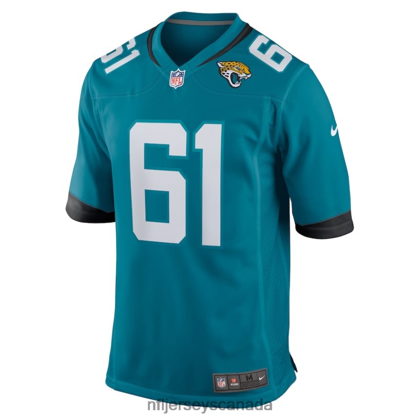 Men Jacksonville Jaguars Jimmy Murray Nike Teal Home Game Player Jersey Clothing NFL TBXFR63874