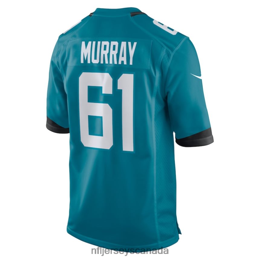 Men Jacksonville Jaguars Jimmy Murray Nike Teal Home Game Player Jersey Clothing NFL TBXFR63874