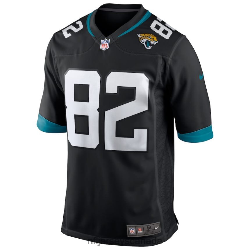 Men Jacksonville Jaguars Jimmy Smith Nike Black Game Retired Player Jersey Clothing NFL TBXFR63554