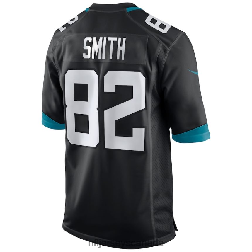 Men Jacksonville Jaguars Jimmy Smith Nike Black Game Retired Player Jersey Clothing NFL TBXFR63554
