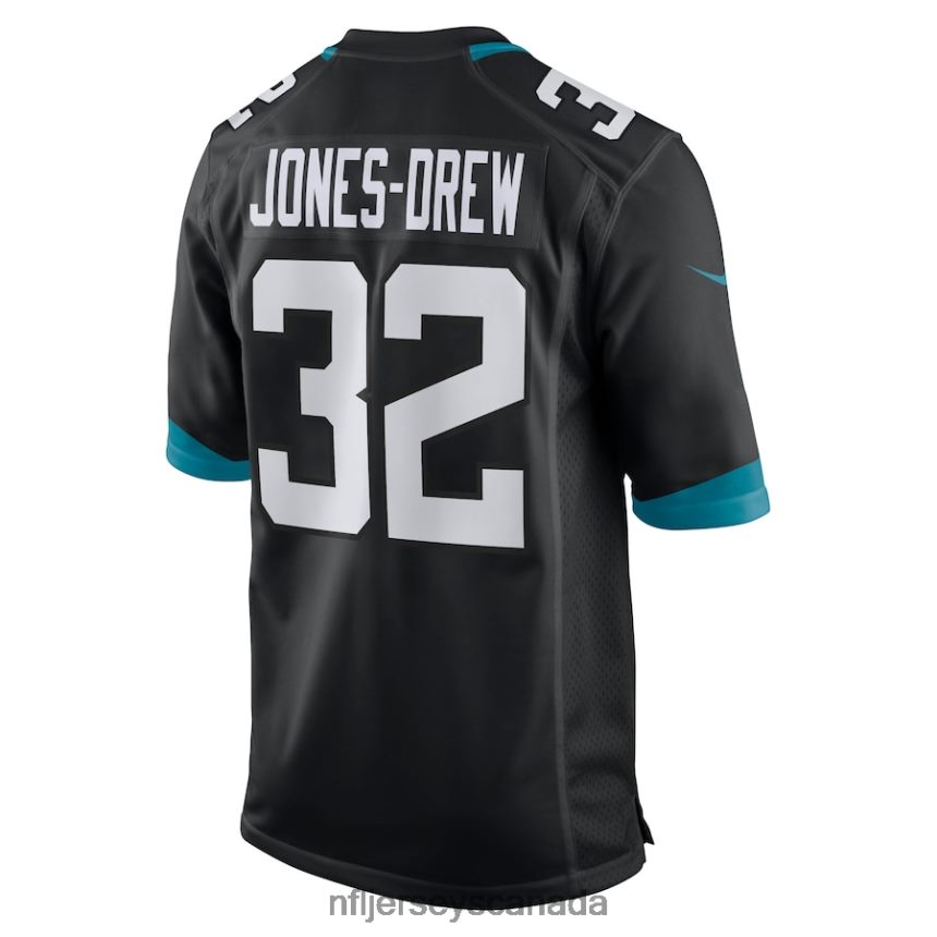 Men Jacksonville Jaguars Maurice Jones-Drew Nike Black Game Retired Player Jersey Clothing NFL TBXFR62651