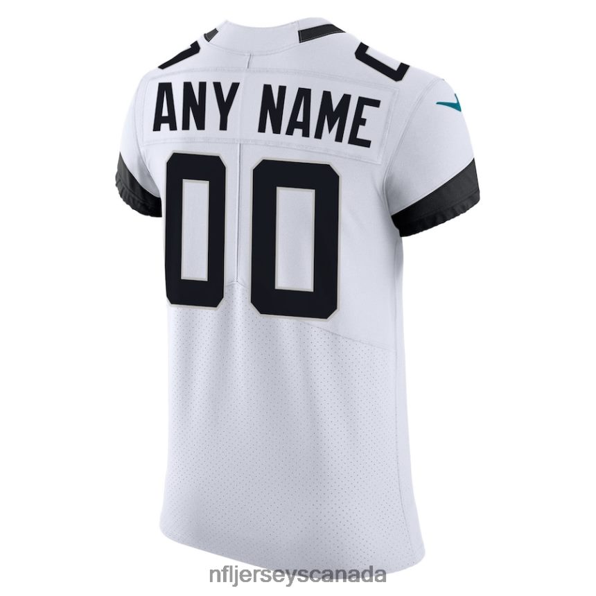 Men Jacksonville Jaguars Nike White Vapor Untouchable Elite Custom Jersey Clothing NFL TBXFR64987