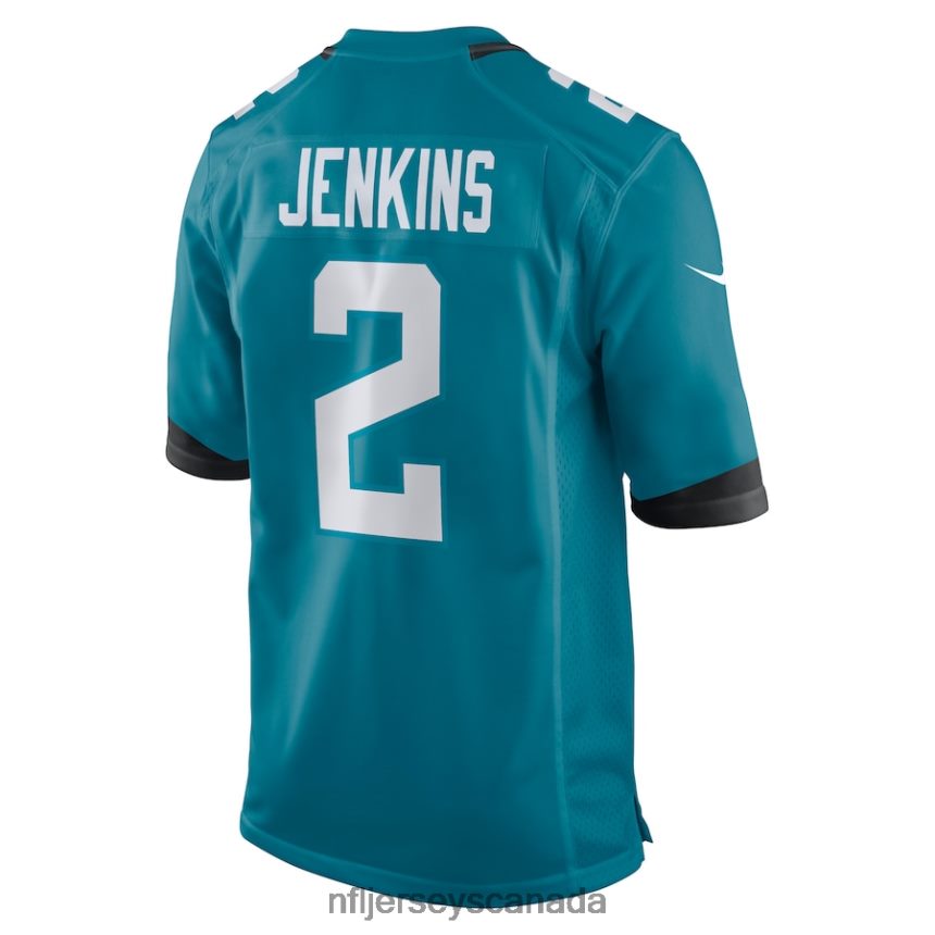 Men Jacksonville Jaguars Rayshawn Jenkins Nike Teal Game Player Jersey Clothing NFL TBXFR62547