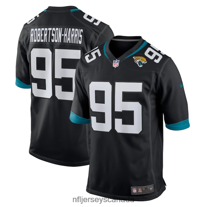 Men Jacksonville Jaguars Roy Robertson-Harris Nike Black Game Jersey Clothing NFL TBXFR64501