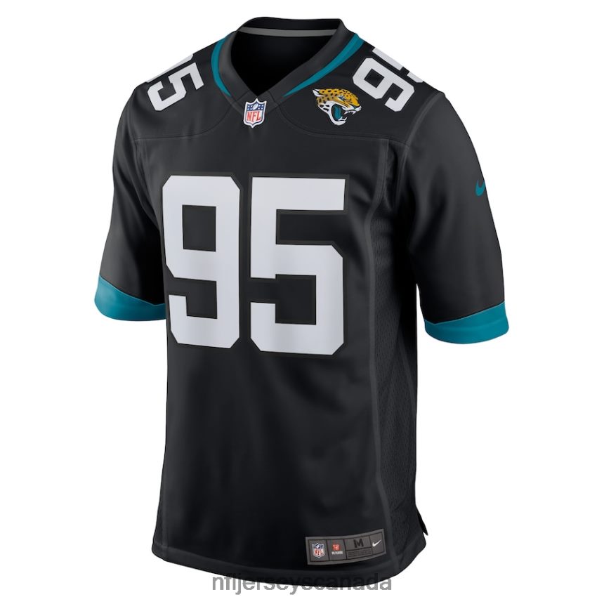 Men Jacksonville Jaguars Roy Robertson-Harris Nike Black Game Jersey Clothing NFL TBXFR64501