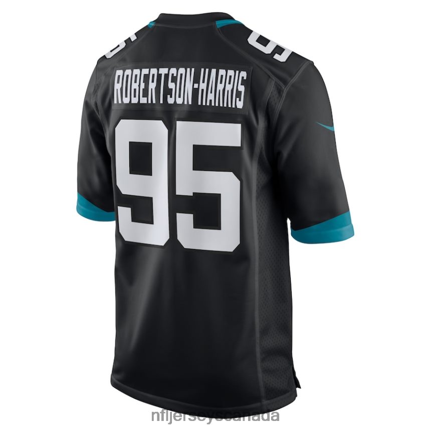 Men Jacksonville Jaguars Roy Robertson-Harris Nike Black Game Jersey Clothing NFL TBXFR64501