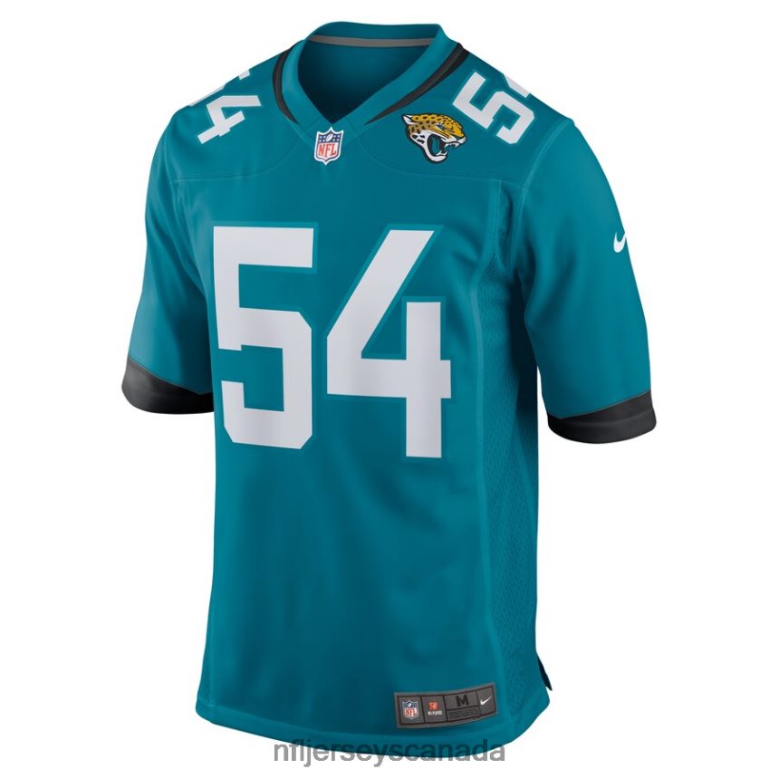 Men Jacksonville Jaguars Taco Charlton Nike Teal Home Game Player Jersey Clothing NFL TBXFR65989