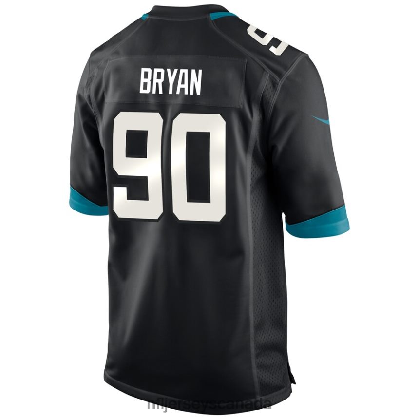Men Jacksonville Jaguars Taven Bryan Nike Black Game Player Jersey Clothing NFL TBXFR62784